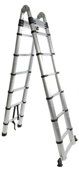 ASIST Teleskopický rebrík-štafle Alu, 5,6m
