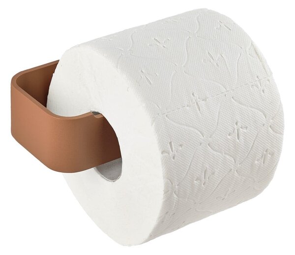 Nástenný kovový držiak na toaletný papier v terakotovej farbe Ume – Zone