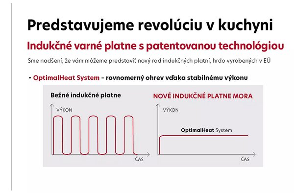 Mora VDIS 655 FF + kupóny na daľší nákup - Indukčná varná doska