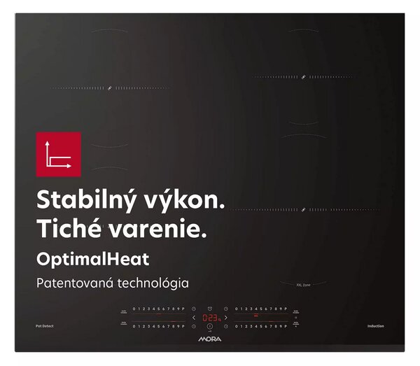 Mora VDIS 655 FF + kupóny na daľší nákup - Indukčná varná doska
