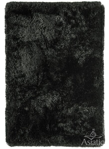 ASIATIC LONDON Plush Black - koberec ROZMER CM: 160 x 230