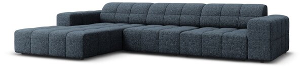 Modrá rohová pohovka (ľavý roh) Chicago – Cosmopolitan Design