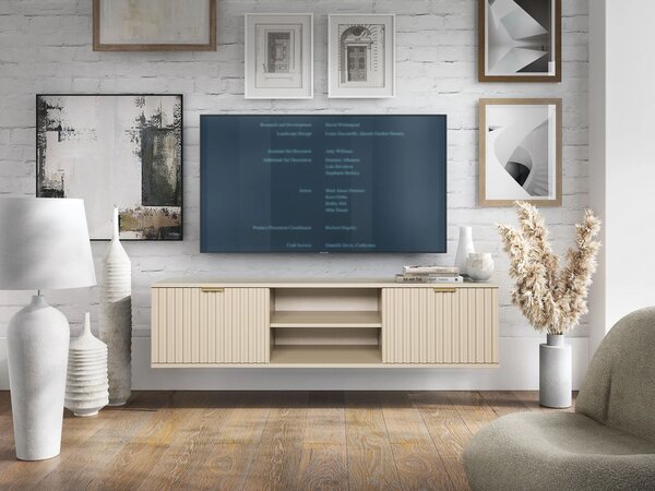 Závesný TV stolík Lumina - kašmír