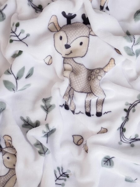 Obliečky mikroplyš do postielky Exclusive – Bambi