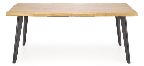 Halmar DICKSON 2 rozkladací stôl 150-210/90 cm, doska - prírodná, nohy - čierne