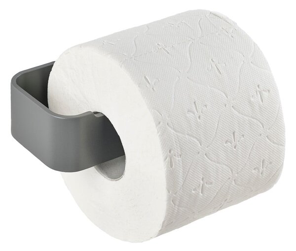 Sivý nástenný kovový držiak na toaletný papier Ume – Zone