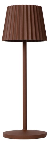 Lucide L278890297 LED vonkajšie stolné svietidlo JUSTINE | 2W integrovaný LED zdroj | 210lm | 2700K