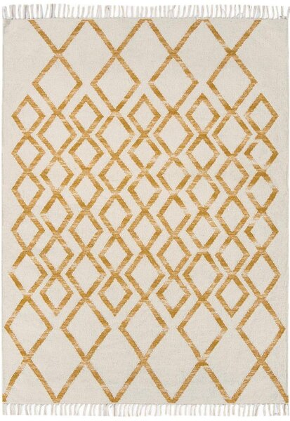 ASIATIC LONDON Hackney Diamond Yellow - koberec ROZMER CM: 160 x 230