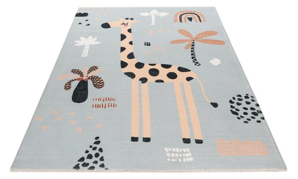 Obsession , Kusový koberec My Greta 625 Giraffe, 115x170, viacfarebná, detská izba