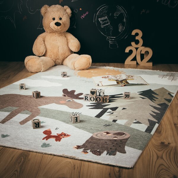 Obsession , Kusový koberec My Greta 627 Moose, 115x170, viacfarebná, detská izba