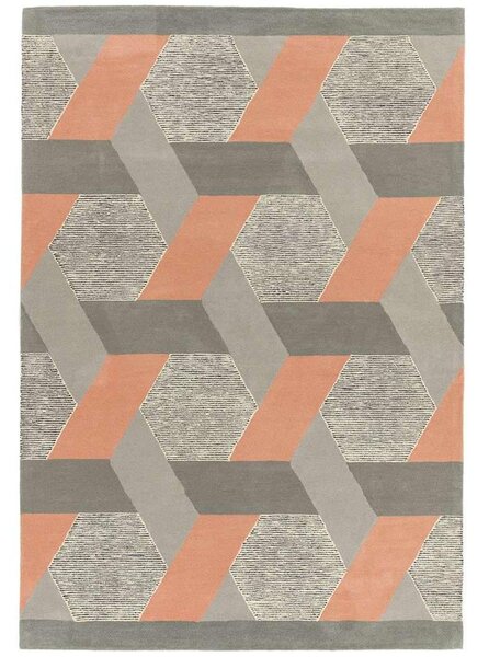 ASIATIC LONDON Camden Pink - koberec ROZMER CM: 200 x 300