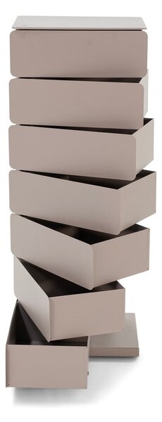 Taupe kovová komoda 37x99x26 cm Joey – Spinder Design