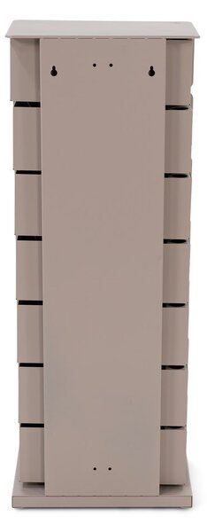 Taupe kovová komoda 37x99x26 cm Joey – Spinder Design