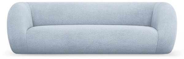Svetlomodrá pohovka z textílie buklé 230 cm Essen – Cosmopolitan Design
