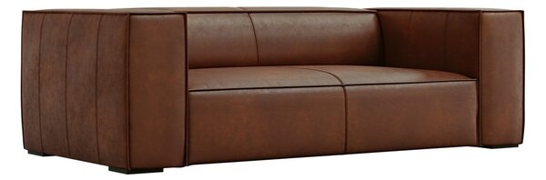 Koňakovohnedá kožená pohovka 212 cm Madame - Windsor & Co Sofas