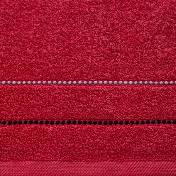FROTÉ UTERÁK SUZI 50X90 CM ČERVENÁ