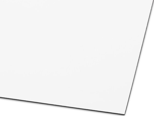 Bezrámová magnetická popisná tabuľa ULTRASLIM BIELA 60x60 cm
