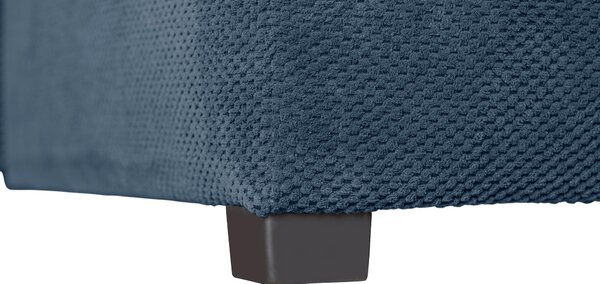 ROHOVÁ SEDAČKA, textil, tmavomodrá P & B - Sedačky, Online Only