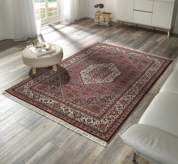 ORIENTÁLNY KOBEREC, 60/90 cm krémová, červená Cazaris - Koberce