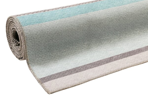 PLOCHO TKANÝ KOBEREC, 160/230 cm oranžová, tyrkysová, taupe, béžová Esprit - Koberce