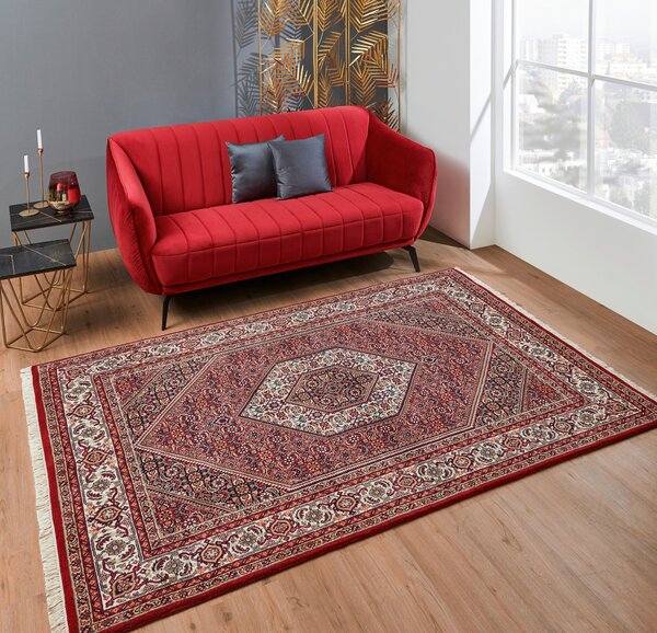 ORIENTÁLNY KOBEREC, 60/90 cm krémová, červená Cazaris - Koberce