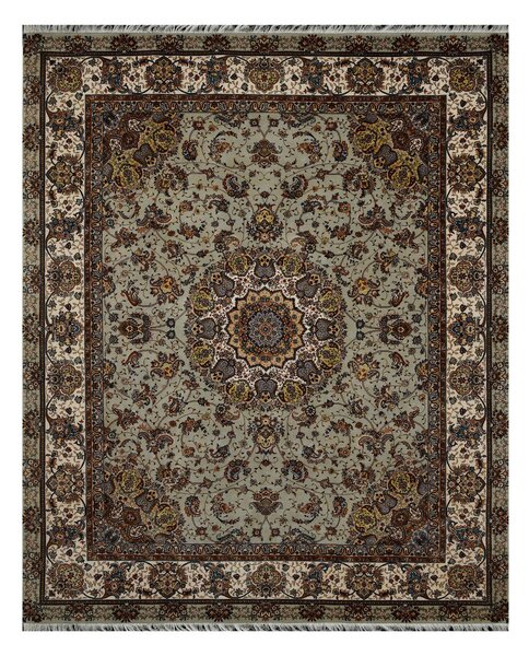 ORIENTÁLNY KOBEREC, 70/140 cm krémová, zelená Cazaris - Koberce