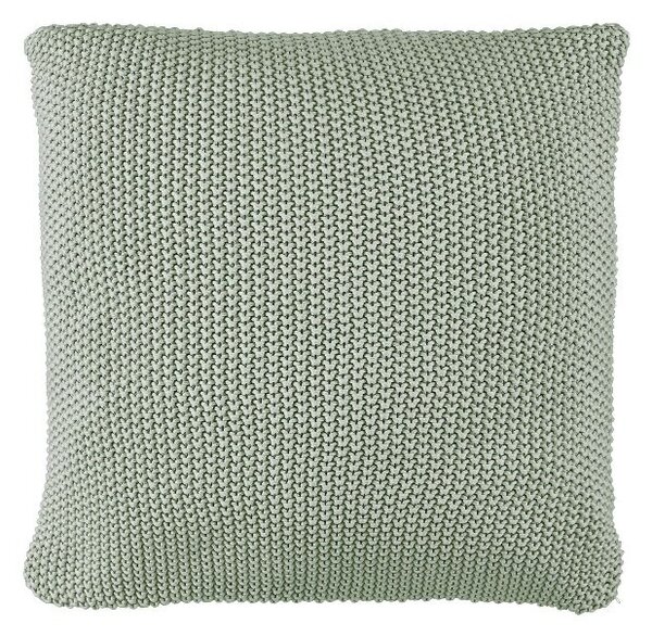 Dizajnový dekoračný vankúšik Nordic Knit by Marc O´Polo, 50x50 cm, Garden green