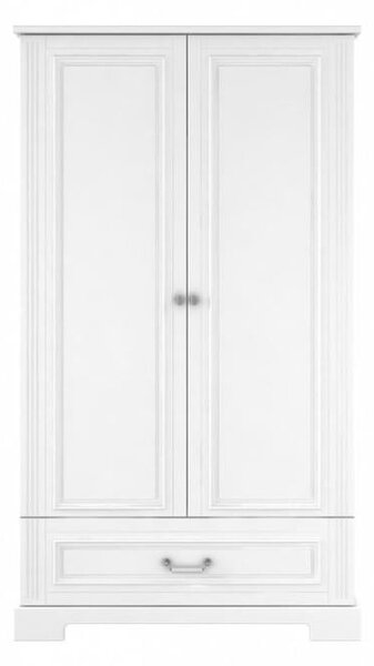 BELLAMY Ines 2-dverová šatníková skriňa FARBA: biela