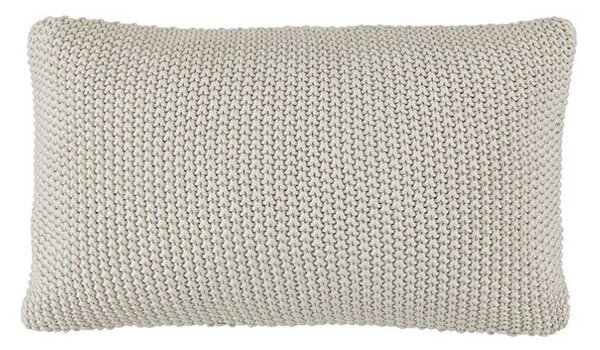 Dizajnový dekoračný vankúšik Nordic Knit by Marc O´Polo, 30x60 cm, Oatmeal