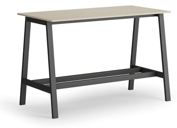 Vysoký barový stôl, 1600 x 800 mm, breza