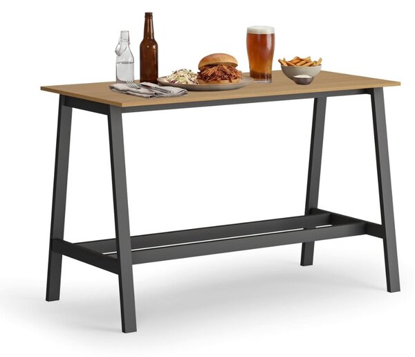 Vysoký barový stôl, 1600 x 800 mm, buk
