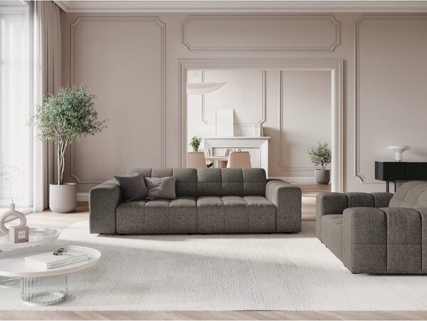 Tmavosivá pohovka 204 cm Chicago – Cosmopolitan Design