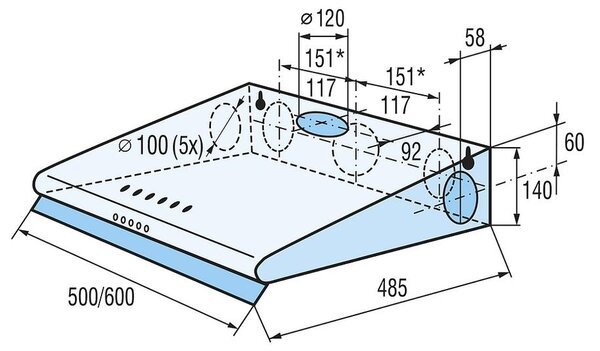 Mora OP 531 W + kupóny na daľší nákup - Odsávač pár