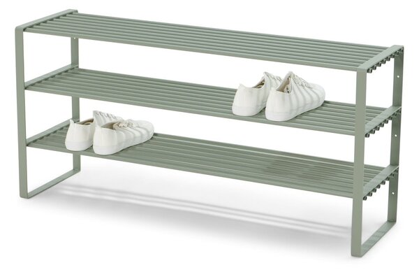 Sivozelená kovová skrinka na topánky 100x48,5x29 cm Rex – Spinder Design