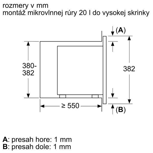 Bosch BFL623MS3 + kupóny na daľší nákup - Mikrovlnna rúra zabudovatelná