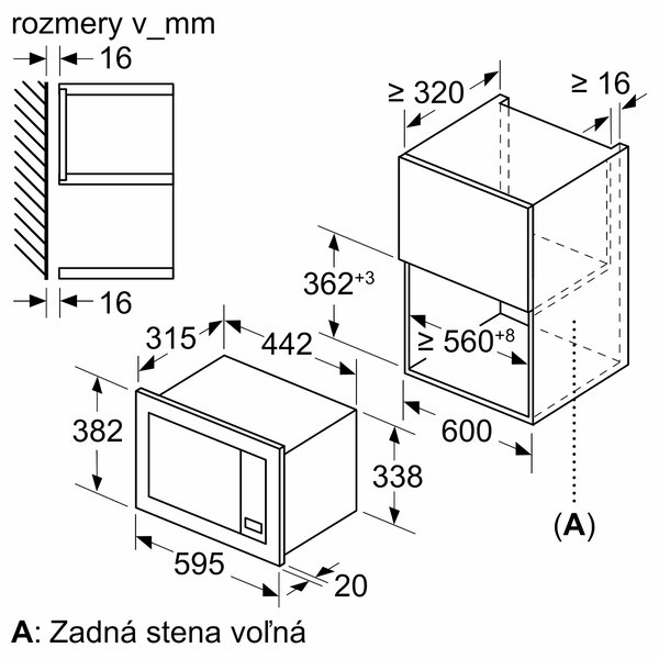 Bosch BFL623MS3 + kupóny na daľší nákup - Mikrovlnna rúra zabudovatelná