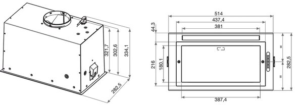Whirlpool WCT3 64 FLB X - Odsávač pár