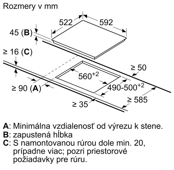 Bosch PKF631BB2E + kupóny na daľší nákup - Sklokeramická varná doska