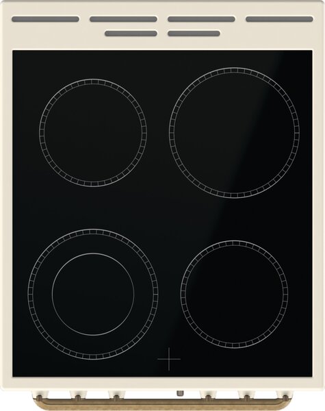 Gorenje GECS5B70CLI - Sporák sklokeramický