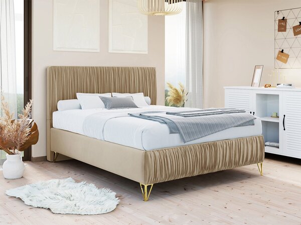 Mirjan24 Manželská posteľ Kottos II, Rozmer postele: 120x200, Farba: Amor Velvet 4328 5903211252891