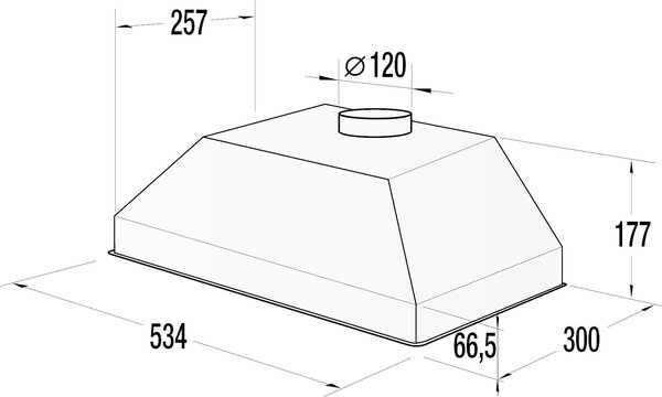 Gorenje BHI611ES + kupóny na daľší nákup - Vstavaný odsávač pár
