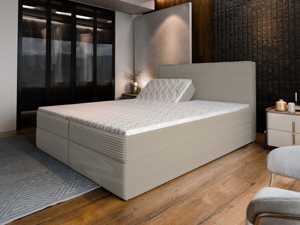 Manželská boxspring polohovateľná posteľ Dastor 140x200 - kašmírová
