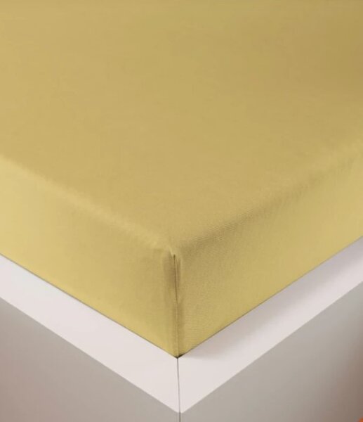 Jersey plachta svetlo žlté 90 x 200 cm extra pevná 160g/m2