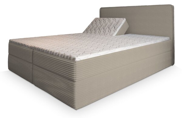 Manželská boxspring polohovateľná posteľ Dastor 140x200 - kašmírová