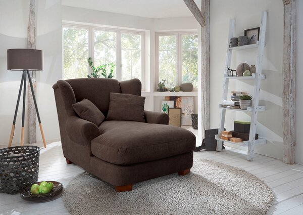 XXL KRESLO, textil, tmavohnedá Sit & More - Online Only obývacie izby, Online Only