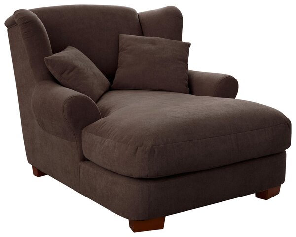 XXL KRESLO, textil, tmavohnedá Sit & More - Online Only obývacie izby, Online Only