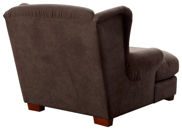 XXL KRESLO, textil, tmavohnedá Sit & More - Online Only obývacie izby, Online Only