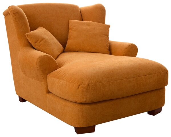 XXL KRESLO, textil, žltá Sit & More - Online Only obývacie izby, Online Only