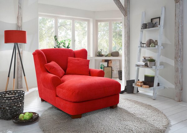 XXL KRESLO, textil, červená Sit & More - Online Only obývacie izby, Online Only