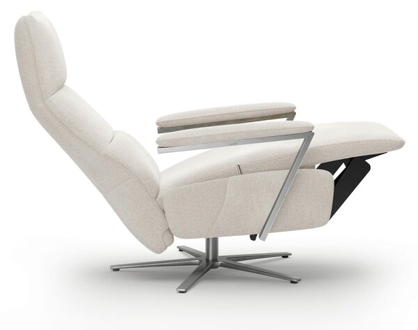 RELAXAČNÉ KRESLO, textil, krémová Sit & More - Online Only obývacie izby, Online Only